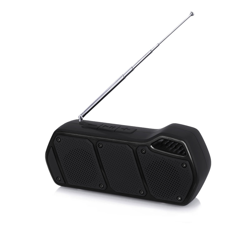 NewRixing NR-5011fm Outdoor Portable Bluetooth Speakerr, Support Hands-free Call / TF Card / FM / U Disk(Black) - Desktop Speaker by NewRixing | Online Shopping South Africa | PMC Jewellery | Buy Now Pay Later Mobicred