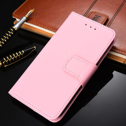 For Doogee X95 Crystal Texture Horizontal Flip Leather Case with Holder & Card Slots & Wallet(Pink) - More Brand by PMC Jewellery | Online Shopping South Africa | PMC Jewellery | Buy Now Pay Later Mobicred