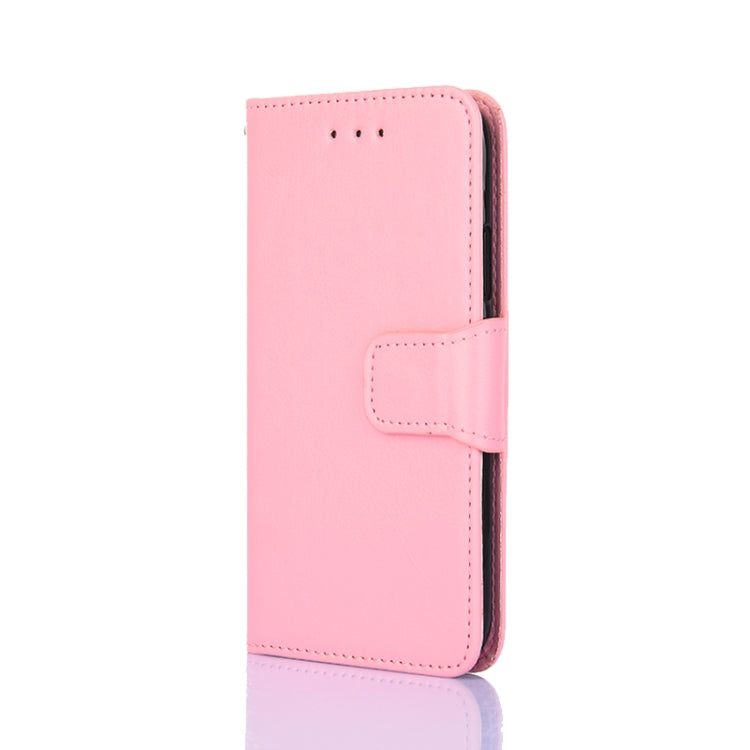 For Doogee X96 Pro Crystal Texture Horizontal Flip Leather Case with Holder & Card Slots & Wallet(Pink) - More Brand by PMC Jewellery | Online Shopping South Africa | PMC Jewellery | Buy Now Pay Later Mobicred