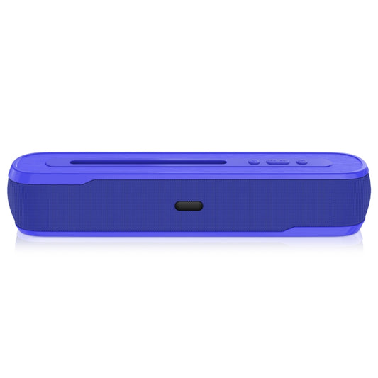 NewRixing NR-9017 Outdoor Portable Bluetooth Speaker with Phone Holder, Support Hands-free Call / TF Card / FM / U Disk(Blue) - Desktop Speaker by NewRixing | Online Shopping South Africa | PMC Jewellery | Buy Now Pay Later Mobicred