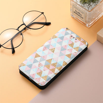 For Blackview A100 Colorful Magnetic Horizontal Flip PU Leather Case with Holder & Card Slot & Wallet(Rhombus) - More Brand by PMC Jewellery | Online Shopping South Africa | PMC Jewellery | Buy Now Pay Later Mobicred