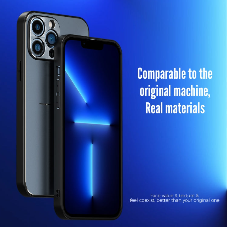 For iPhone 11 Pro Max R-JUST RJ-52 3-Line Style Metal TPU Shockproof Protective Case (Silver) - free shipping - PMC TechLife - Order now!