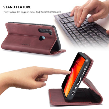 For Xiaomi Redmi Note 8 CaseMe-013 Multifunctional Horizontal Flip Leather Case with Card Slot & Holder & Wallet(Wine Red) - Xiaomi Cases by CaseMe | Online Shopping South Africa | PMC Jewellery | Buy Now Pay Later Mobicred