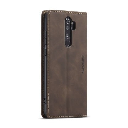 For Xiaomi Redmi Note 8 Pro CaseMe-013 Multifunctional Horizontal Flip Leather Case with Card Slot & Holder & Wallet(Coffee) - Xiaomi Cases by CaseMe | Online Shopping South Africa | PMC Jewellery | Buy Now Pay Later Mobicred