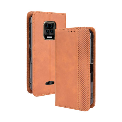 For Doogee S59 / S59 Pro Magnetic Buckle Retro Crazy Horse Texture Horizontal Flip Leather Case with Holder & Card Slots & Photo Frame(Brown) - More Brand by PMC Jewellery | Online Shopping South Africa | PMC Jewellery | Buy Now Pay Later Mobicred