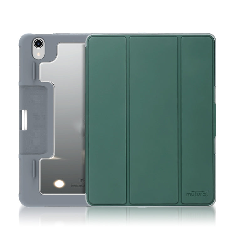 For iPad mini 6 / mini 2024 Mutural Horizontal Flip Tablet Case with Holder & Pen Slot(Red) - free shipping - PMC TechLife - Order now!