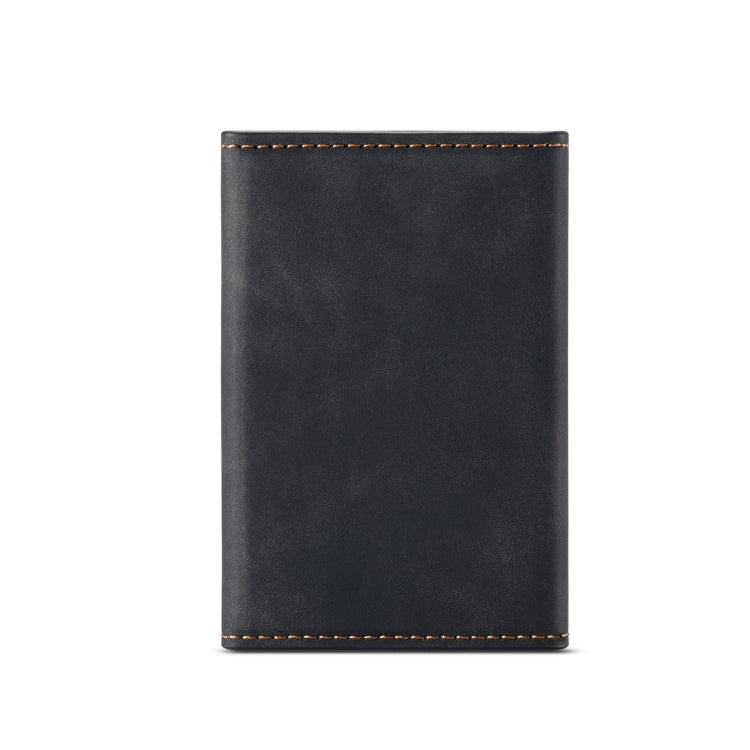 DG.MING M2 Series 3-Fold Card Bag(Black) - Card & Passport Bags by DG.MING | Online Shopping South Africa | PMC TechLife