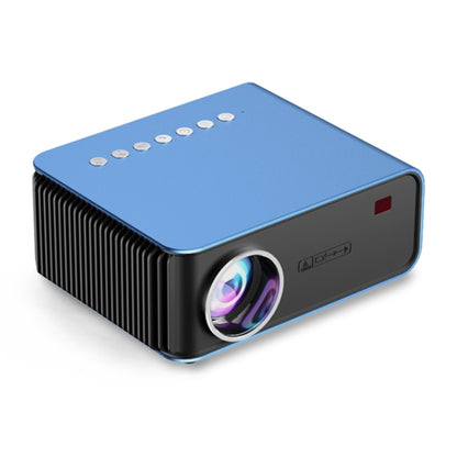 T4 Regular Version 1024x600 1200 Lumens Portable Home Theater LCD Projector, Plug Type:UK Plug(Blue) - Mini Projector by PMC Jewellery | Online Shopping South Africa | PMC Jewellery | Buy Now Pay Later Mobicred