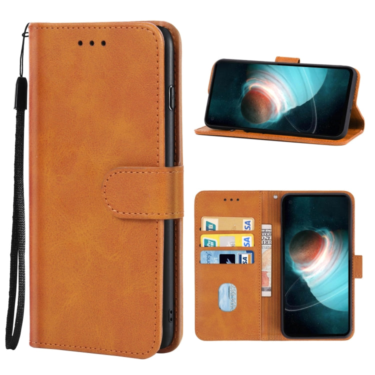 Leather Phone Case For Blackview BL6000 Pro 5G(Brown) - More Brand by PMC Jewellery | Online Shopping South Africa | PMC Jewellery | Buy Now Pay Later Mobicred