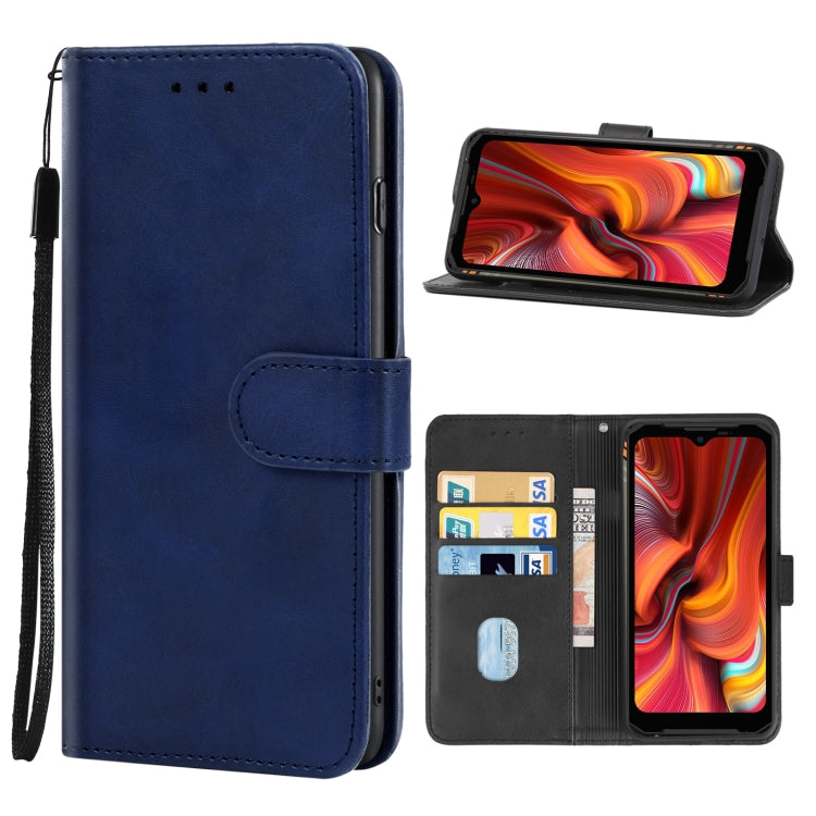Leather Phone Case For DOOGEE S96 Pro(Blue) - More Brand by PMC Jewellery | Online Shopping South Africa | PMC Jewellery | Buy Now Pay Later Mobicred