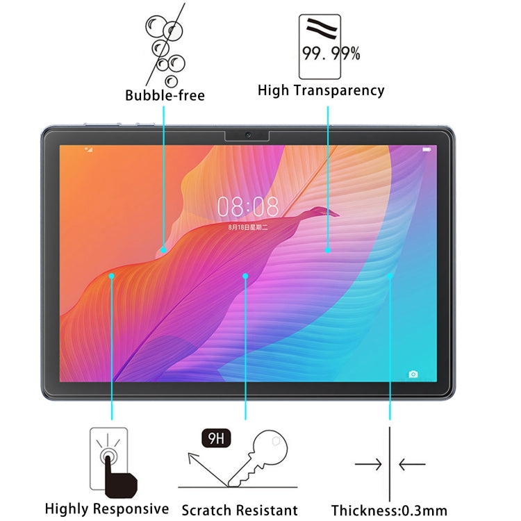 2 PCS 9H 2.5D Explosion-proof Tempered Tablet Glass Film For Huawei MatePad T 10s / T 10 / Enjoy 2 / Teclast P40HD / M40 Plus / Blackview Tab 12 Pro / Oscal Pad 10 / Oscal Pad 13 / Itel Pad One - For Huawei MediaPad by PMC Jewellery | Online Shopping South Africa | PMC Jewellery