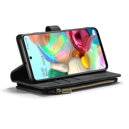 For Samsung Galaxy A71 4G CaseMe-C30 Multifunctional Horizontal Flip PU + TPU Phone Case(Black) - Galaxy Phone Cases by CaseMe | Online Shopping South Africa | PMC Jewellery | Buy Now Pay Later Mobicred