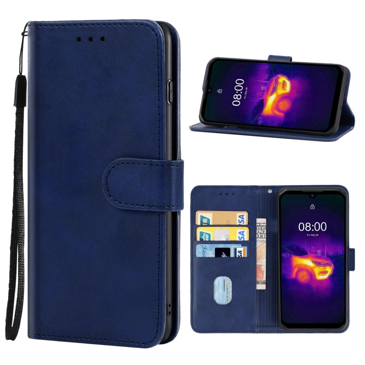 Leather Phone Case For Ulefone Armor 11T 5G / 11 5G(Blue) - Ulefone Cases by PMC Jewellery | Online Shopping South Africa | PMC Jewellery | Buy Now Pay Later Mobicred