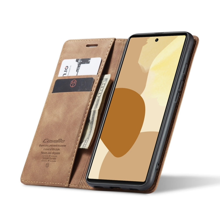 For Google Pixel 6 CaseMe 013 Multifunctional Horizontal Flip Leather Phone Case with Card Slot & Holder & Wallet(Brown) - Google Cases by CaseMe | Online Shopping South Africa | PMC Jewellery | Buy Now Pay Later Mobicred