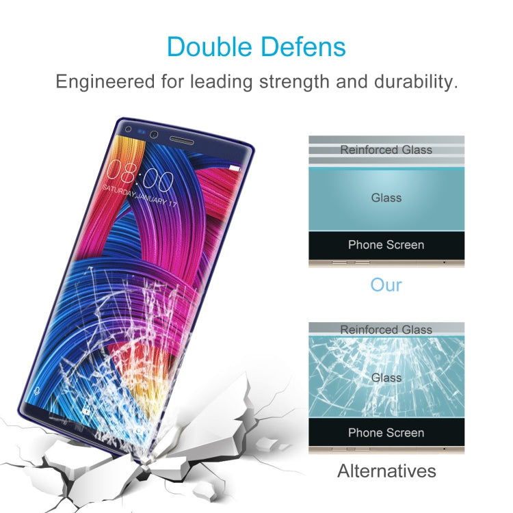 50 PCS 0.26mm 9H 2.5D Tempered Glass Film For Doogee MIX 2 - For Doogee by PMC Jewellery | Online Shopping South Africa | PMC Jewellery | Buy Now Pay Later Mobicred