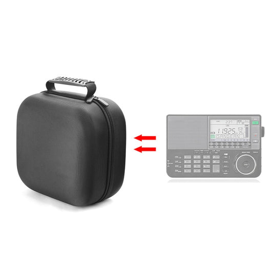 For SANGEAN ATS-909X Shortwave Radio Protective Storage Bag(Black) - Player Accessories by PMC Jewellery | Online Shopping South Africa | PMC Jewellery | Buy Now Pay Later Mobicred