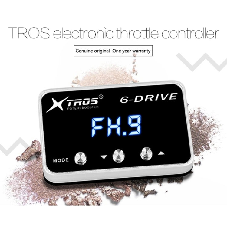 For Mitsubishi Strada 2015- TROS TS-6Drive Potent Booster Electronic Throttle Controller - Car Modification by TROS | Online Shopping South Africa | PMC Jewellery | Buy Now Pay Later Mobicred