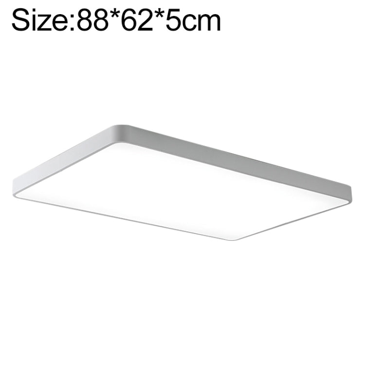 Macaron LED Rectangle Ceiling Lamp, White Light, Size:88x62cm(White) - Celling Lights & Chandeliers by PMc TechLife | Online Shopping South Africa | PMc TechLife | Buy Now Pay Later Mobicred