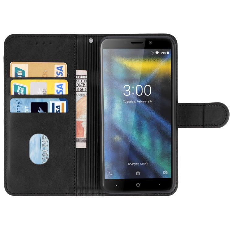 Leather Phone Case For DOOGEE X50L(Black) - Doogee Cases by PMC Jewellery | Online Shopping South Africa | PMC Jewellery | Buy Now Pay Later Mobicred