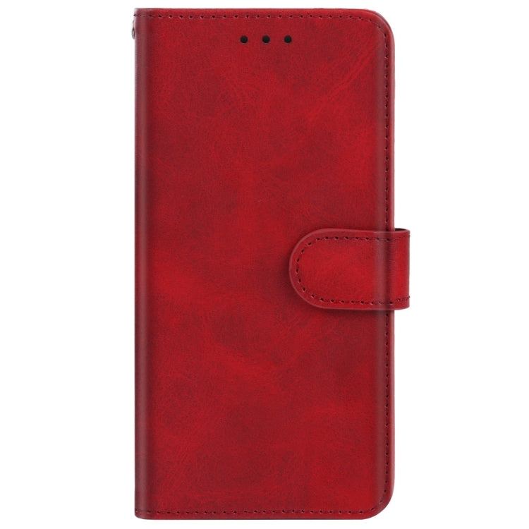 Leather Phone Case For DOOGEE X60L(Red) - Doogee Cases by PMC Jewellery | Online Shopping South Africa | PMC Jewellery | Buy Now Pay Later Mobicred