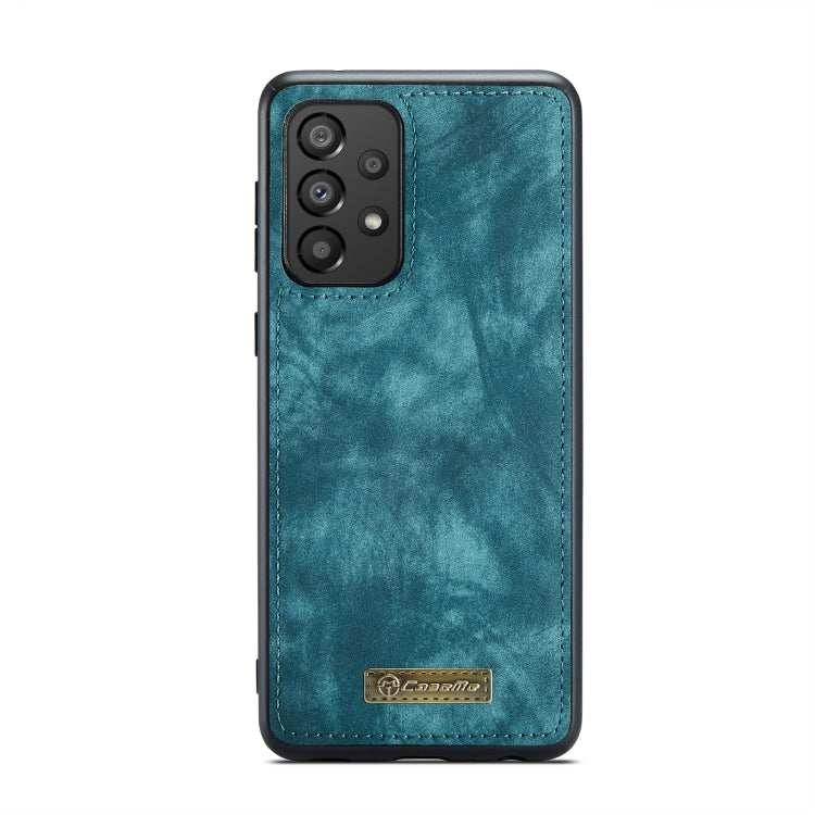 For Samsung Galaxy A33 5G CaseMe-008 Detachable Multifunctional Horizontal Flip Leather Case(Green) - Galaxy Phone Cases by CaseMe | Online Shopping South Africa | PMC Jewellery | Buy Now Pay Later Mobicred