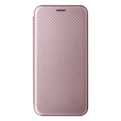 For Blackview A55 Carbon Fiber Texture Horizontal Flip PU Phone Case(Pink) - More Brand by PMC Jewellery | Online Shopping South Africa | PMC Jewellery