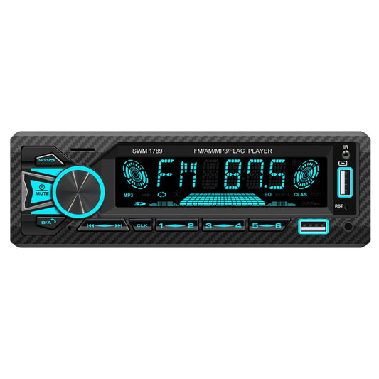 SWM-1789 Car Radio Receiver Bluetooth 5.1 MP3 Player with Remote Control - Car MP3 & MP4 & MP5 by PMC Jewellery | Online Shopping South Africa | PMC Jewellery | Buy Now Pay Later Mobicred