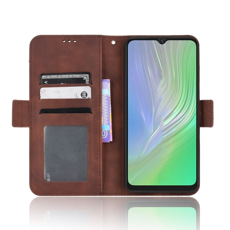 For Blackview A55 Skin Feel Calf Pattern Leather Phone Case(Brown) - More Brand by PMC Jewellery | Online Shopping South Africa | PMC Jewellery | Buy Now Pay Later Mobicred