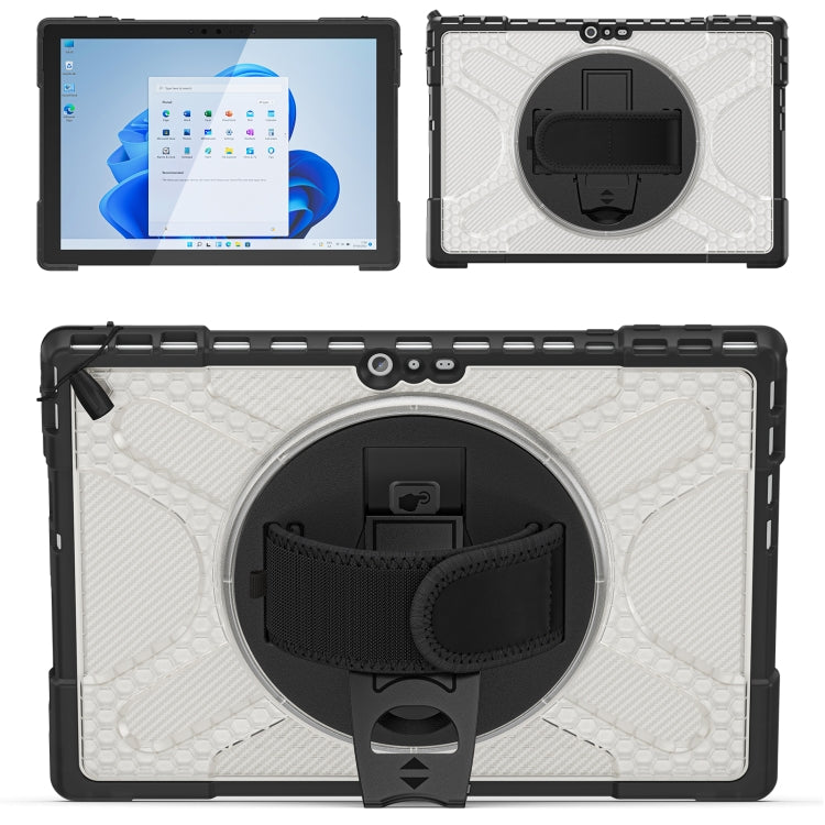 For MicroSoft Surface Pro 4 / 5 / 6 / 7 TPU + PC Tablet Case(Transparent) - Others by PMC TechLife | Online Shopping South Africa | PMC TechLife | Buy Now Pay Later Mobicred