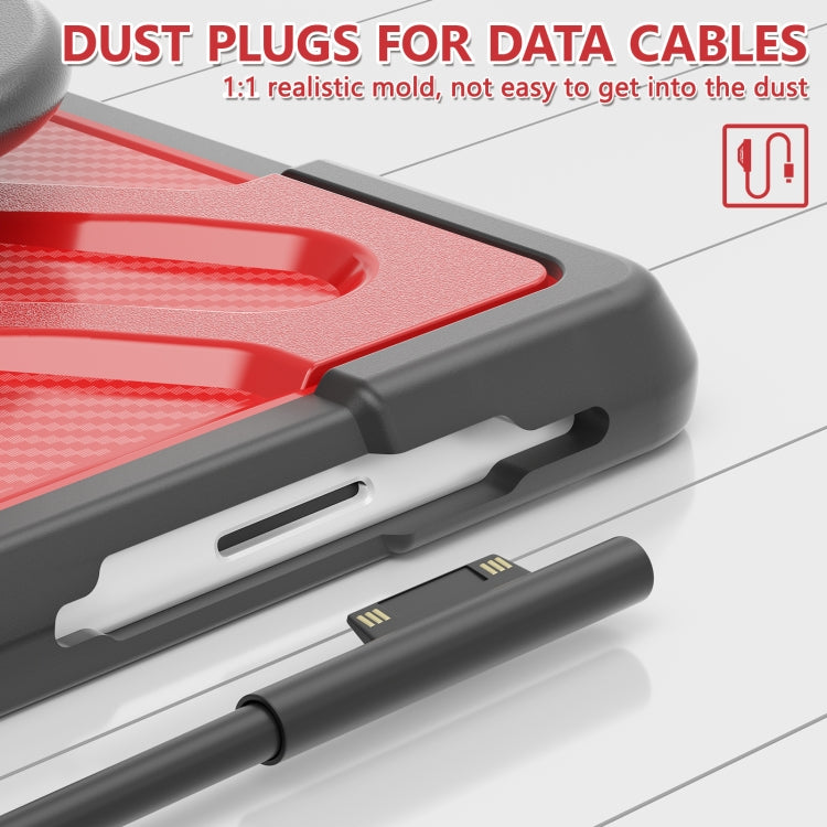 For MicroSoft Surface Go 1 / 2 / 3 TPU + PC Tablet Case(Red) - Others by PMC TechLife | Online Shopping South Africa | PMC TechLife | Buy Now Pay Later Mobicred