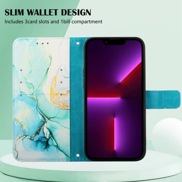 For Xiaomi 12 Pro PT003 Marble Pattern Flip Leather Phone Case(Green LS003) - free shipping - PMC TechLife - Order now!