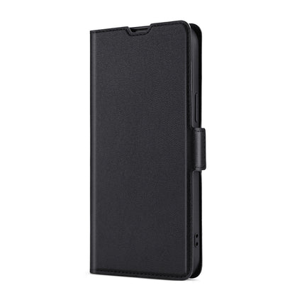 For Huawei P9 Lite Ultra-thin Voltage Side Buckle PU + TPU Leather Phone Case(Black) - Huawei Cases by PMC Jewellery | Online Shopping South Africa | PMC Jewellery