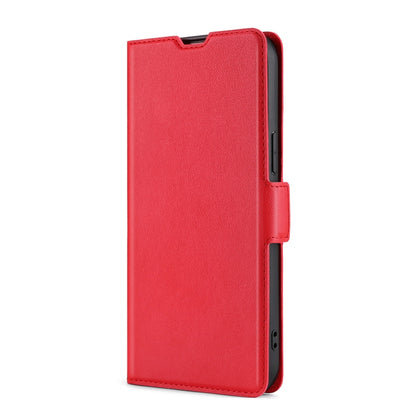 For Blackview A70 Ultra-thin Voltage Side Buckle PU + TPU Leather Phone Case(Red) - More Brand by PMC Jewellery | Online Shopping South Africa | PMC Jewellery | Buy Now Pay Later Mobicred