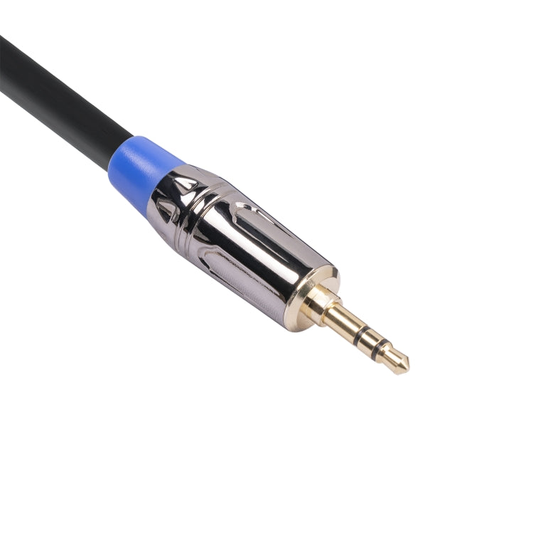 TC194BUXK107YR-30 3.5mm Male to Dual Canon Female Audio Cable - Aux Cable by PMC Jewellery | Online Shopping South Africa | PMC Jewellery | Buy Now Pay Later Mobicred