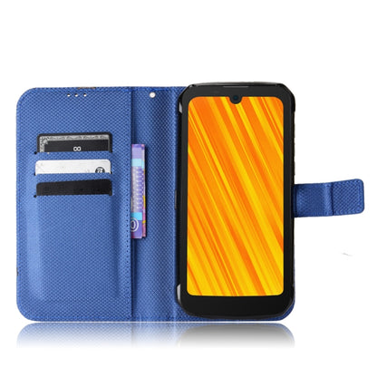 For Doogee S59 / S59 Pro Diamond Texture Leather Phone Case(Blue) - Doogee Cases by PMC Jewellery | Online Shopping South Africa | PMC Jewellery | Buy Now Pay Later Mobicred