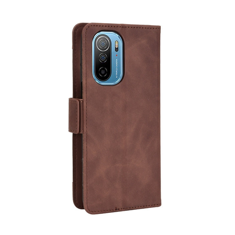 For Ulefone Note 13P Skin Feel Calf Pattern Leather Phone Case(Brown) - Ulefone Cases by PMC Jewellery | Online Shopping South Africa | PMC Jewellery | Buy Now Pay Later Mobicred