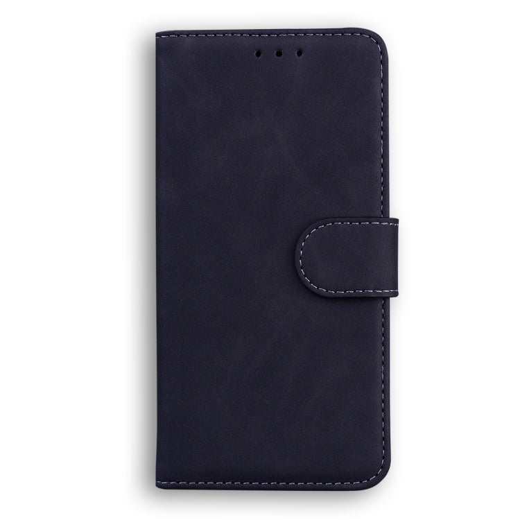 For Blackview A60 Pro Skin Feel Pure Color Flip Leather Phone Case(Black) - More Brand by PMC Jewellery | Online Shopping South Africa | PMC Jewellery