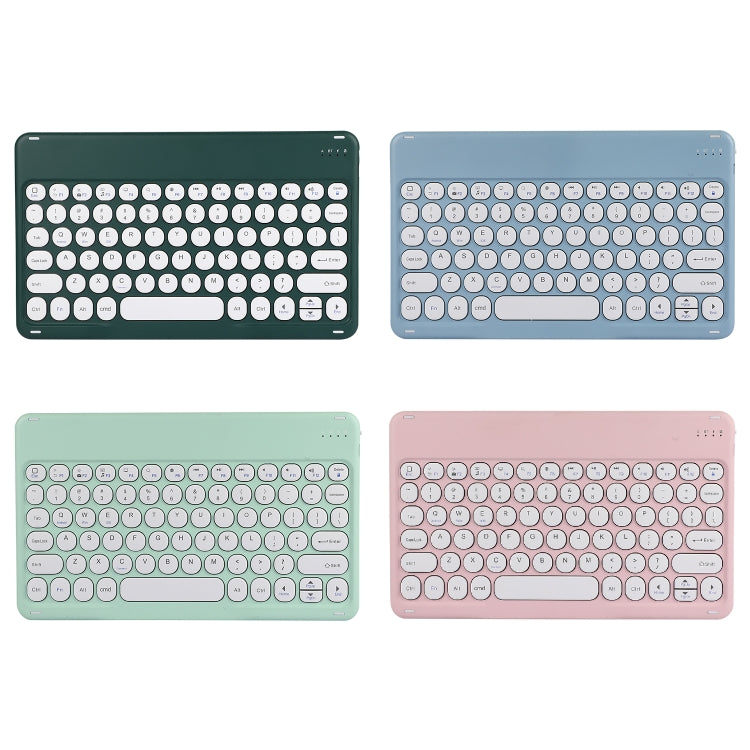 X4 Universal Round Keys Panel Spray Color Bluetooth Keyboard(Light Pink) - Universal Keyboard by PMC Jewellery | Online Shopping South Africa | PMC Jewellery