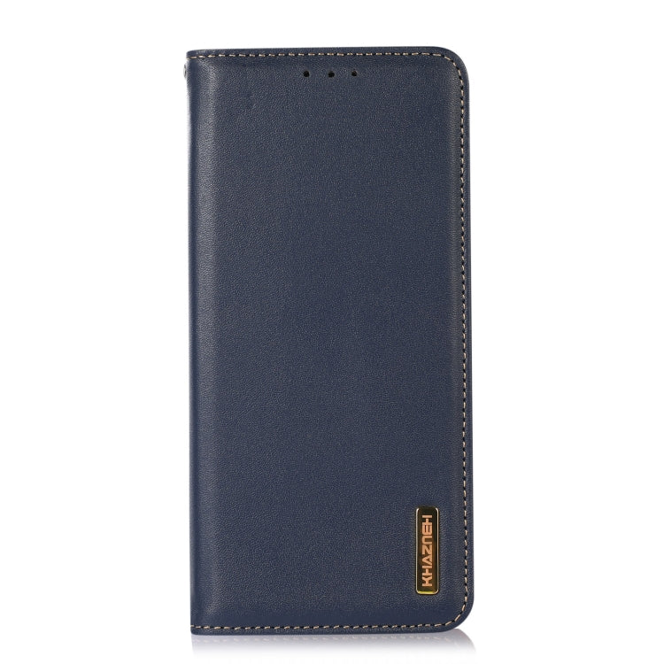 For Nokia X100 KHAZNEH Nappa Top Layer Cowhide Leather Phone Case(Blue) - Nokia Cases by PMC TechLife | Online Shopping South Africa | PMC TechLife | Buy Now Pay Later Mobicred