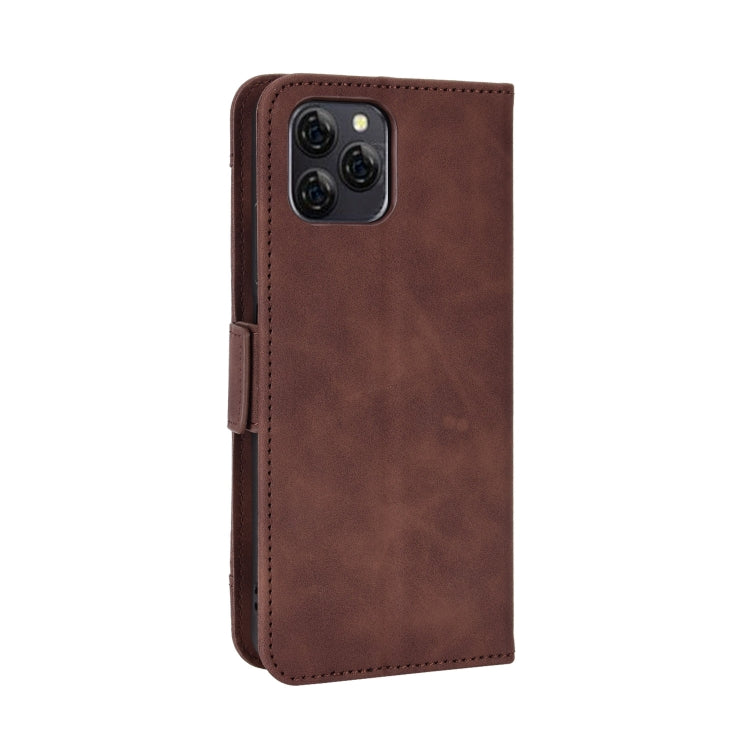 For Blackview A95 Skin Feel Calf Texture Card Slots Leather Phone Case(Brown) - More Brand by PMC Jewellery | Online Shopping South Africa | PMC Jewellery | Buy Now Pay Later Mobicred