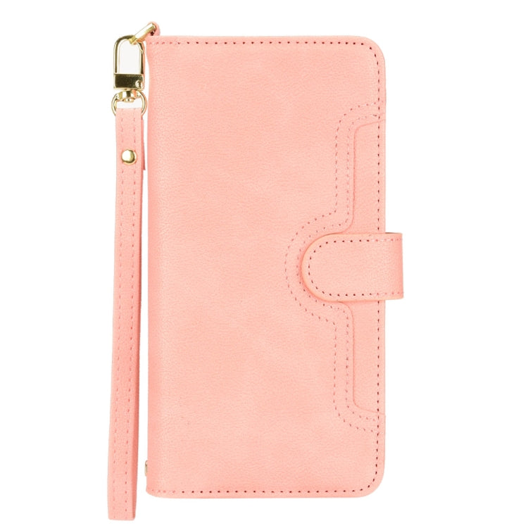 For Doogee X96 Pro Litchi Texture Zipper Leather Phone Case(Pink) - Doogee Cases by PMC Jewellery | Online Shopping South Africa | PMC Jewellery | Buy Now Pay Later Mobicred