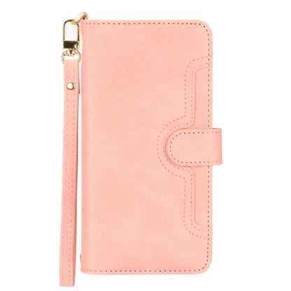 For Doogee X96 Pro Litchi Texture Zipper Leather Phone Case(Pink) - Doogee Cases by PMC Jewellery | Online Shopping South Africa | PMC Jewellery | Buy Now Pay Later Mobicred