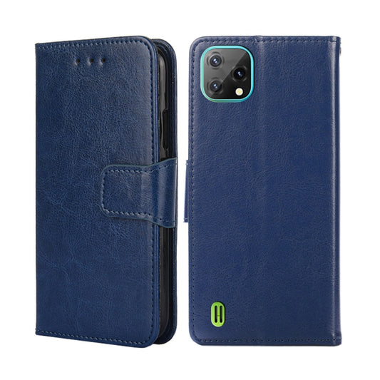 For Blackview A55 Crystal Texture Leather Phone Case(Royal Blue) - More Brand by PMC Jewellery | Online Shopping South Africa | PMC Jewellery | Buy Now Pay Later Mobicred