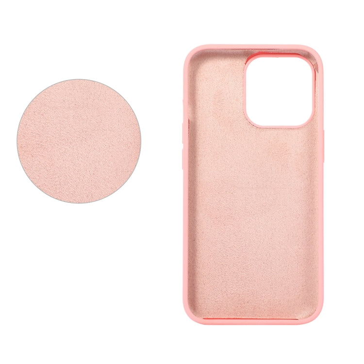For iPhone 14 Pro Max Liquid Silicone Phone Case (White) - iPhone 14 Pro Max Cases by PMC TechLife | Online Shopping South Africa | PMC TechLife | Buy Now Pay Later Mobicred