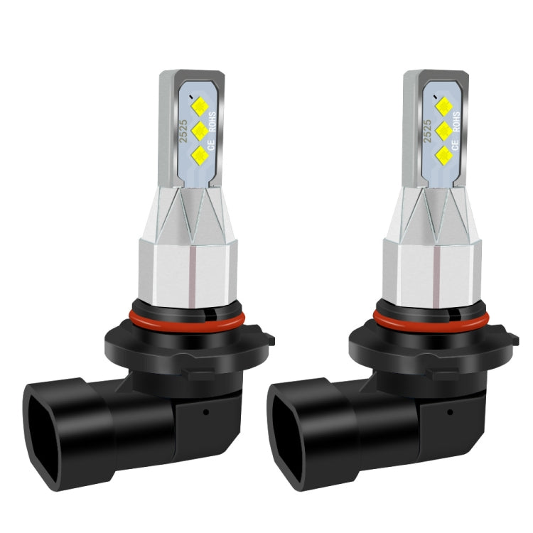 1 Pair 9005 DC 12V-24V 12W 1800LM Car LED Fog Light(Yellow Light) - Fog / Driving Lights by PMC Jewellery | Online Shopping South Africa | PMC Jewellery | Buy Now Pay Later Mobicred