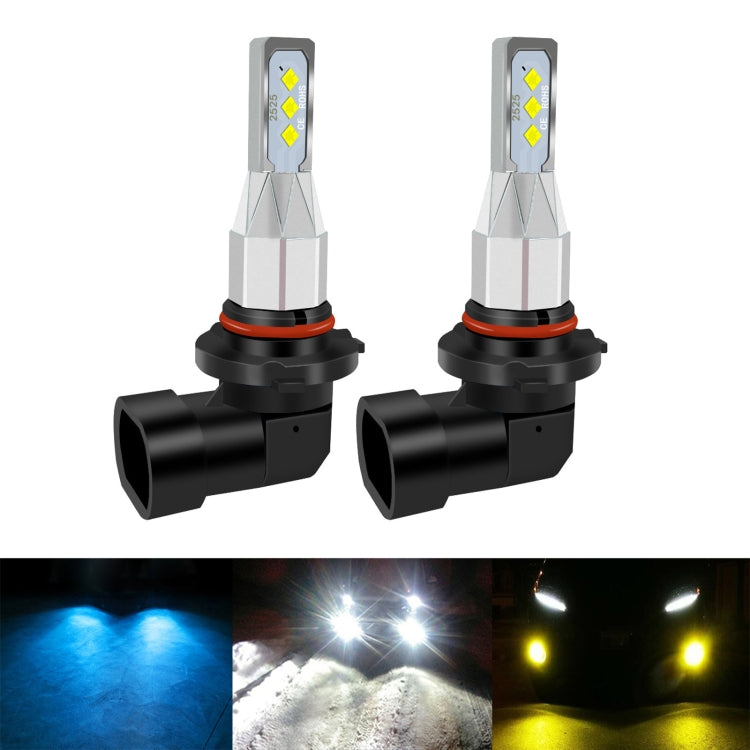 1 Pair 9005 DC 12V-24V 12W 1800LM Car LED Fog Light(Ice Blue Light) - Fog / Driving Lights by PMC Jewellery | Online Shopping South Africa | PMC Jewellery | Buy Now Pay Later Mobicred