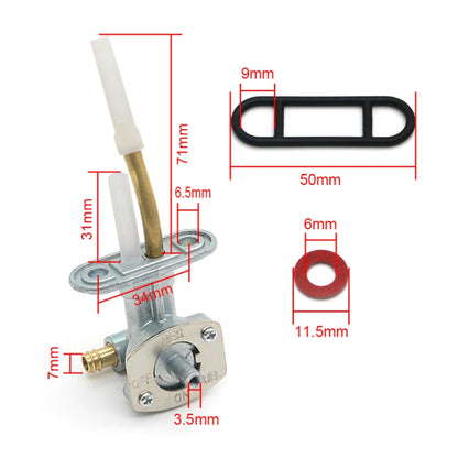 Motorcycle Fuel Tap Valve Petcock Fuel Tank Gas Switch 0470-344 for Arctic Cat 250/300/400/500 - Replacement Parts by PMC Jewellery | Online Shopping South Africa | PMC Jewellery