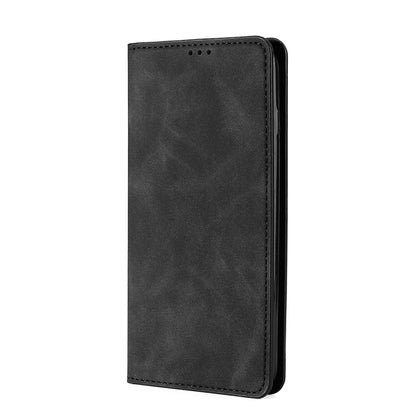 For Blackview A70 Skin Feel Magnetic Horizontal Flip Leather Phone Case(Black) - More Brand by PMC Jewellery | Online Shopping South Africa | PMC Jewellery