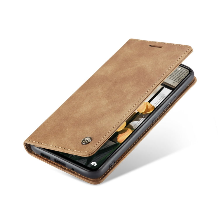 For Xiaomi 12/12X CaseMe 013 Multifunctional Horizontal Flip Leather Phone Case(Brown) - Xiaomi Cases by CaseMe | Online Shopping South Africa | PMC Jewellery | Buy Now Pay Later Mobicred