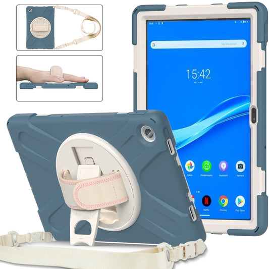 For Lenovo Tab M10 Plus 10.6 3rd Gen 2022 Silicone + PC Protective Tablet Case(Cornflower Blue) - Lenovo by PMC Jewellery | Online Shopping South Africa | PMC Jewellery | Buy Now Pay Later Mobicred